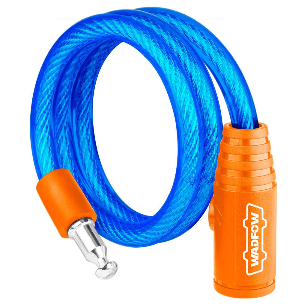 Wadfow Padlocks & Accessories Wadfow 12x800mm Bicycle Cable Lock - WBK1108