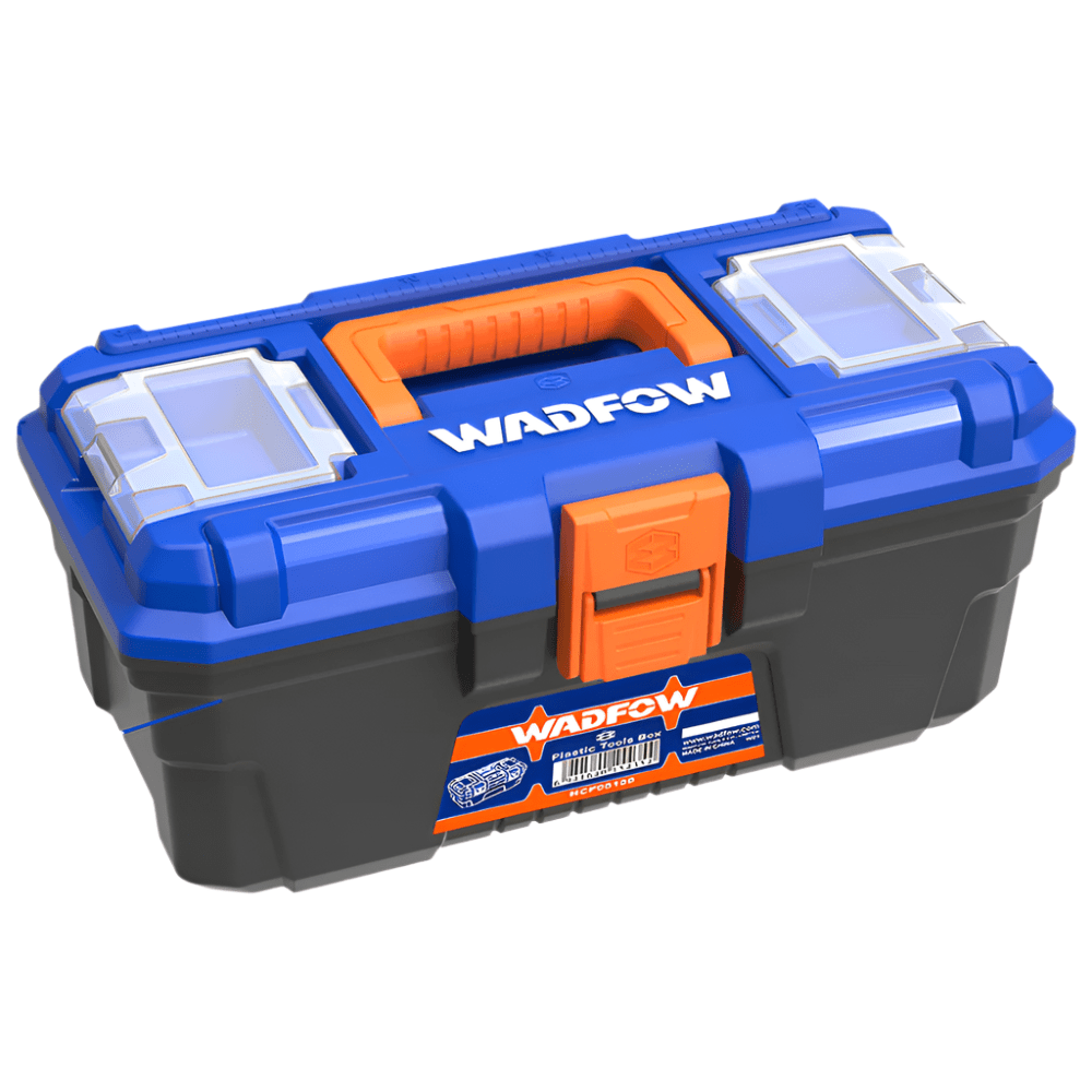Wadfow Tool Boxes Bags & Belts Wadfow 13" Plastic Tool Box - WTB1313