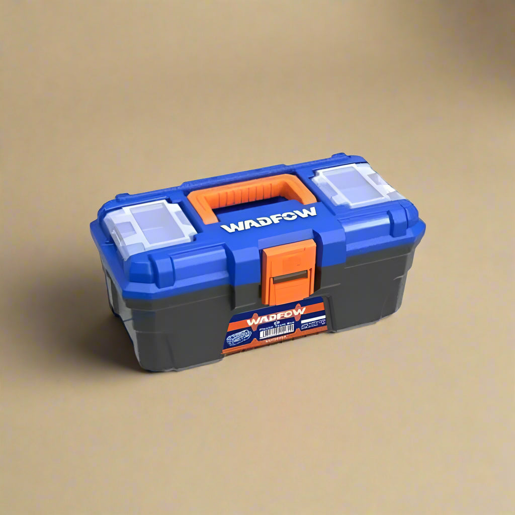 Wadfow Tool Boxes Bags & Belts Wadfow 13" Plastic Tool Box - WTB1313