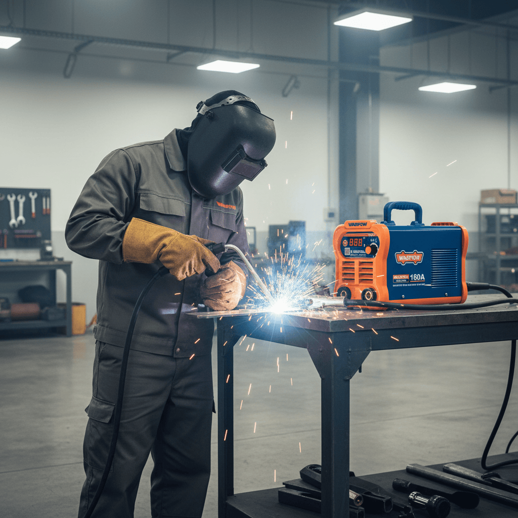 Wadfow MMA Inverter Welding Machine Wadfow 130A MMA Inverter Welding Machine with IGBT Technology - WWD21301