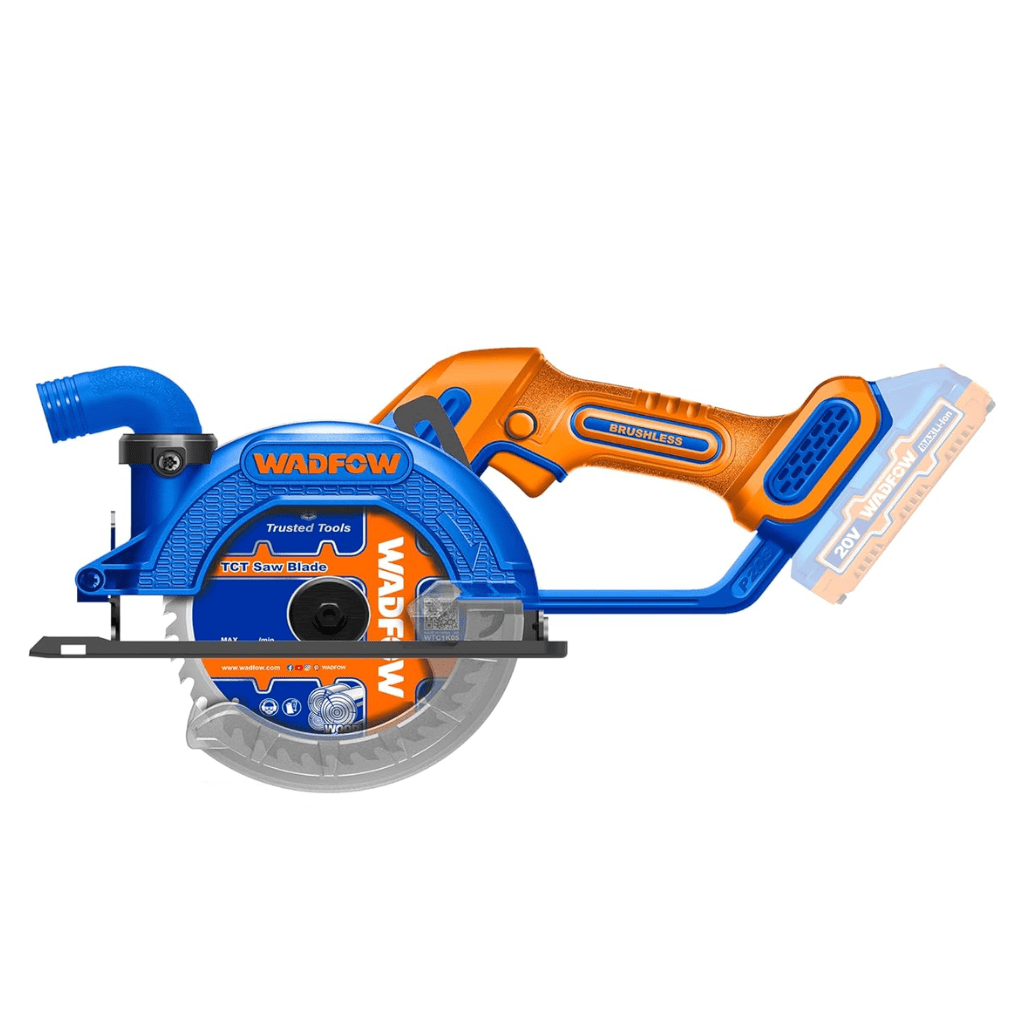 Wadfow Circular Saw Wadfow 140mm Cordless Circular Saw - WLWP5631