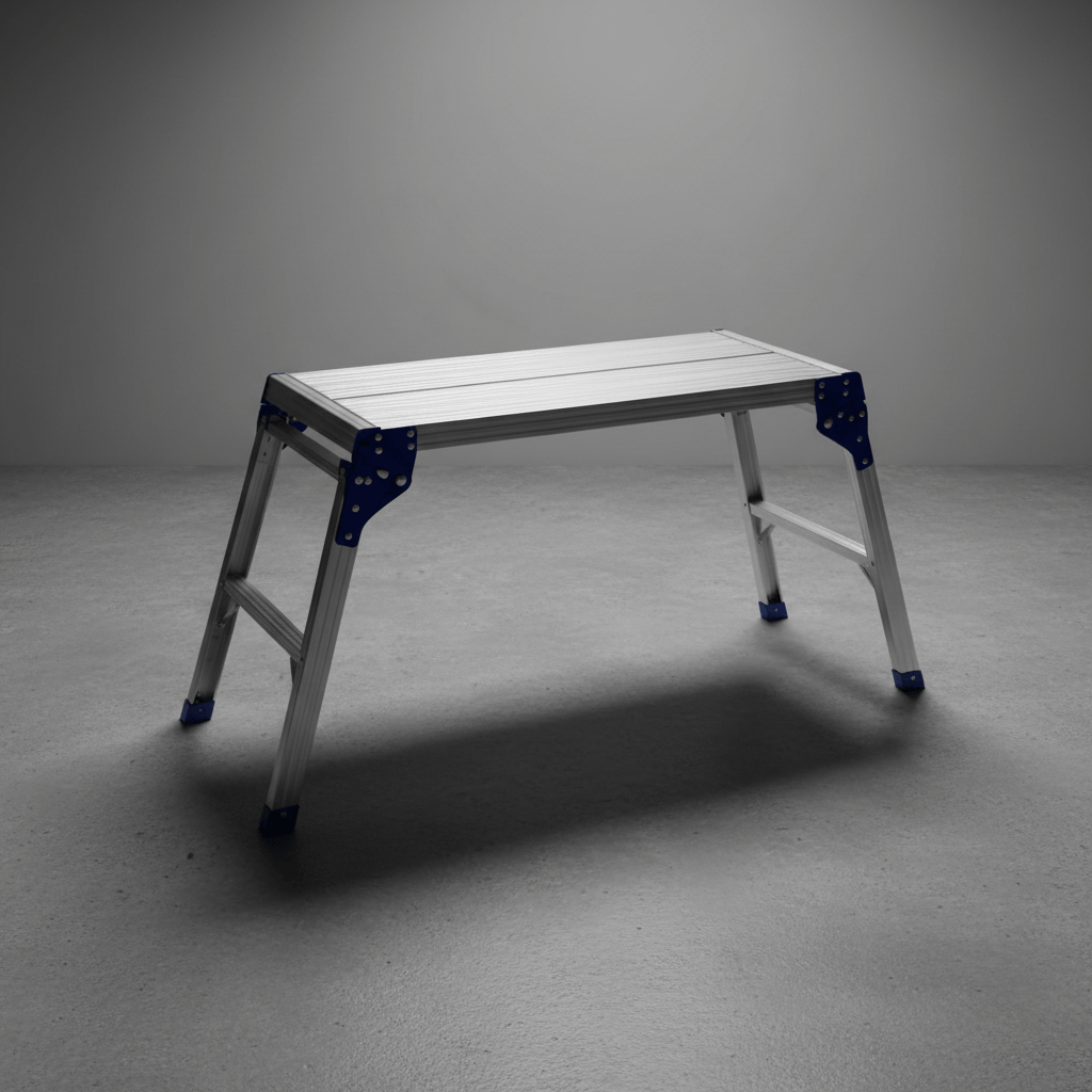 Wadfow Lifting & Workshop Equipment Wadfow 150kg Foldable Aluminium Working Platform - WLDT115