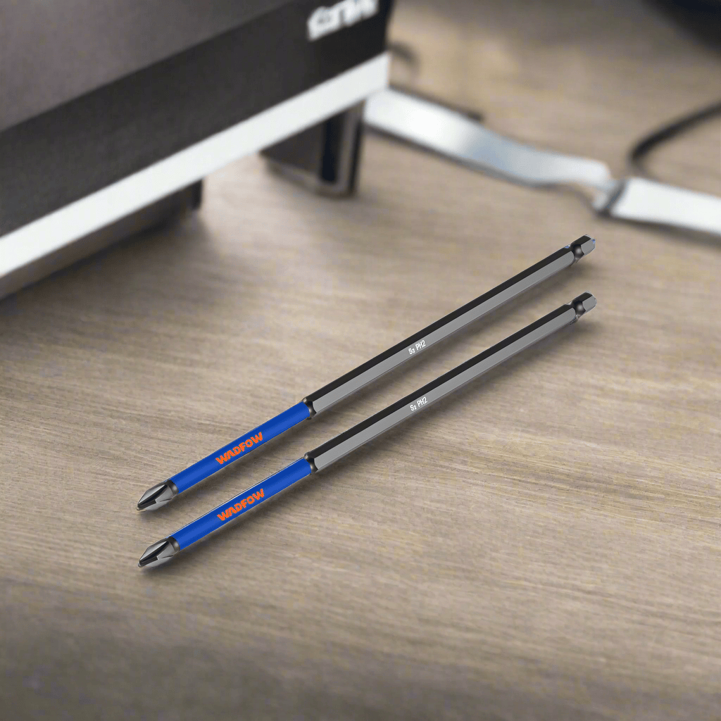 Wadfow Drill Bits Wadfow 2 Pieces Impact Screwdriver Bits 150mm - WSV4K64