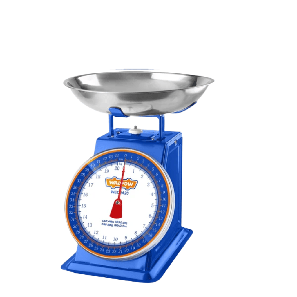 Wadfow Measuring Scale Wadfow 20kg Mechanical Spring Kitchen Scale with Stainless Steel Bowl - WEC9A20