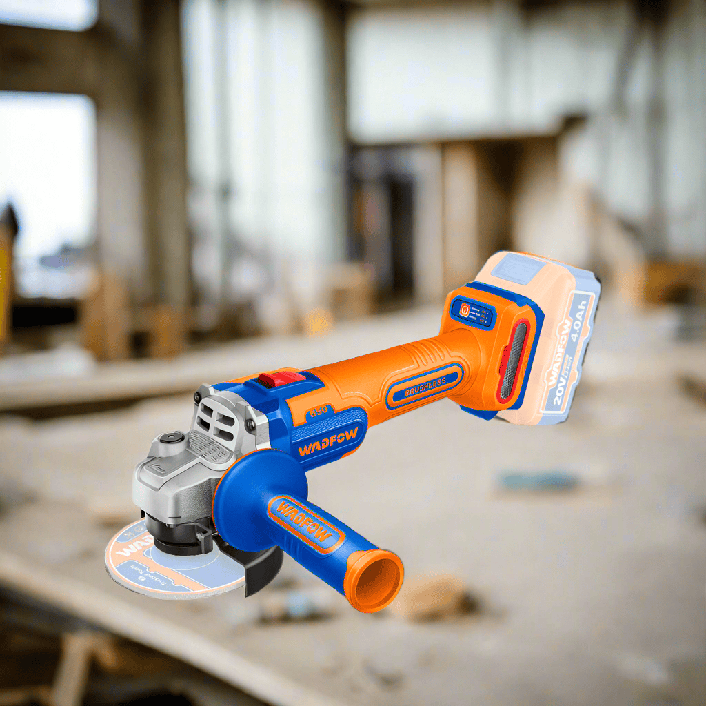 Wadfow Grinder Wadfow 20V Cordless Angle Grinder - WLAP5421