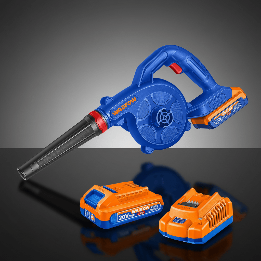 Wadfow Blower Wadfow 20V Cordless Blower with 2.0Ah Battery & Charger - WBLP5521