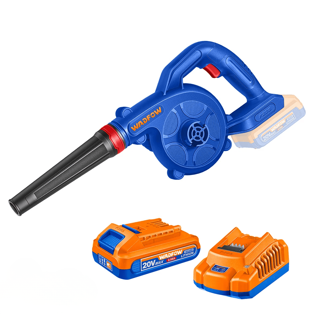 Wadfow Blower Wadfow 20V Cordless Blower with 2.0Ah Battery & Charger - WBLP5521