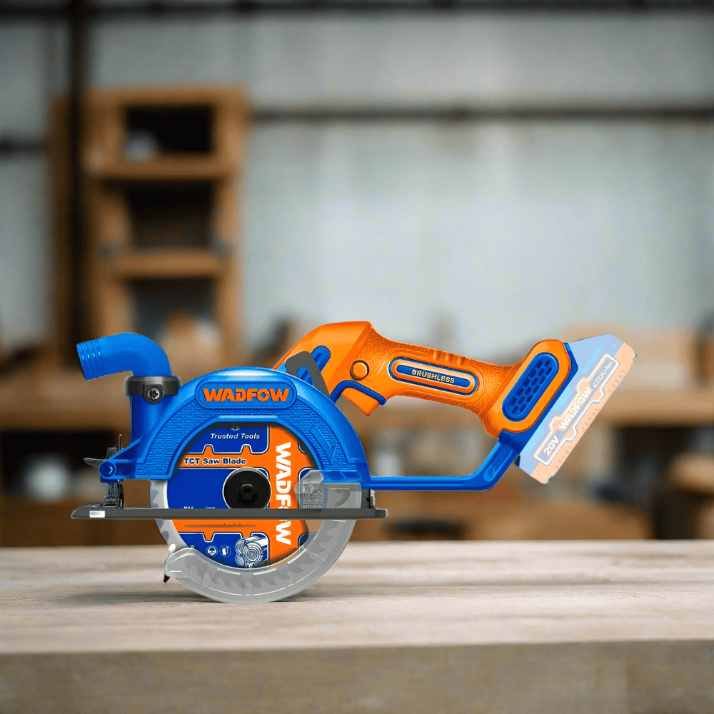 Wadfow Circular Saw Wadfow 20V Lithium-ion Cordless Circular Saw - WLWP5630