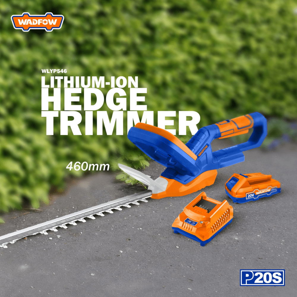 Wadfow Trimmer Wadfow 20V Lithium-Ion Cordless Hedge Trimmer - WLYP546