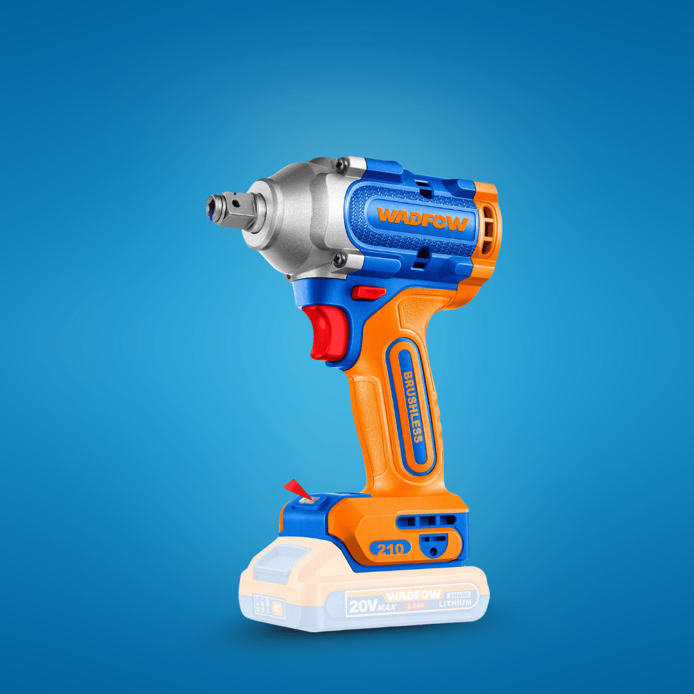 Wadfow Impact Wrench & Driver Wadfow 20V Lithium-Ion Cordless Impact Driver And Wrench - WCD3B21