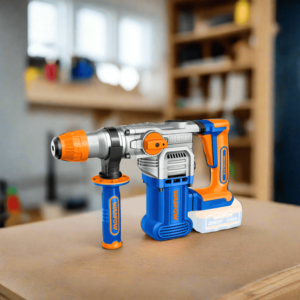 Wadfow Drill Wadfow 20V Lithium-ion Cordless Rotary Hammer - WLM1B283