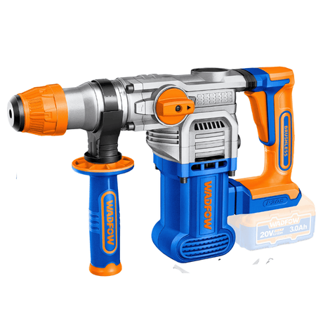 Wadfow Drill Wadfow 20V Lithium-ion Cordless Rotary Hammer - WLM1B283