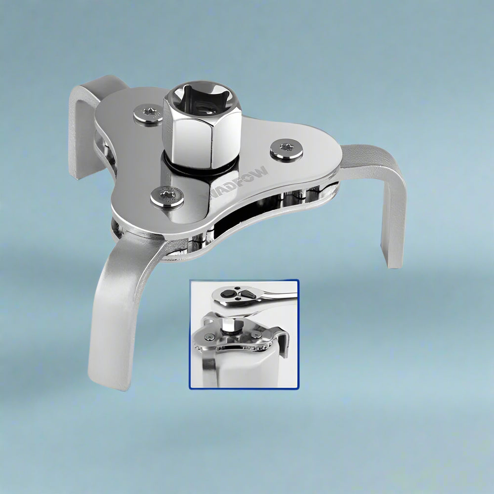Wadfow Sockets & Hex Keys Wadfow 3 Jaw Oil Filter Wrench - WUL1401