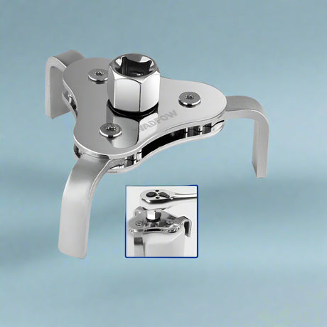 Wadfow Sockets & Hex Keys Wadfow 3 Jaw Oil Filter Wrench - WUL1401