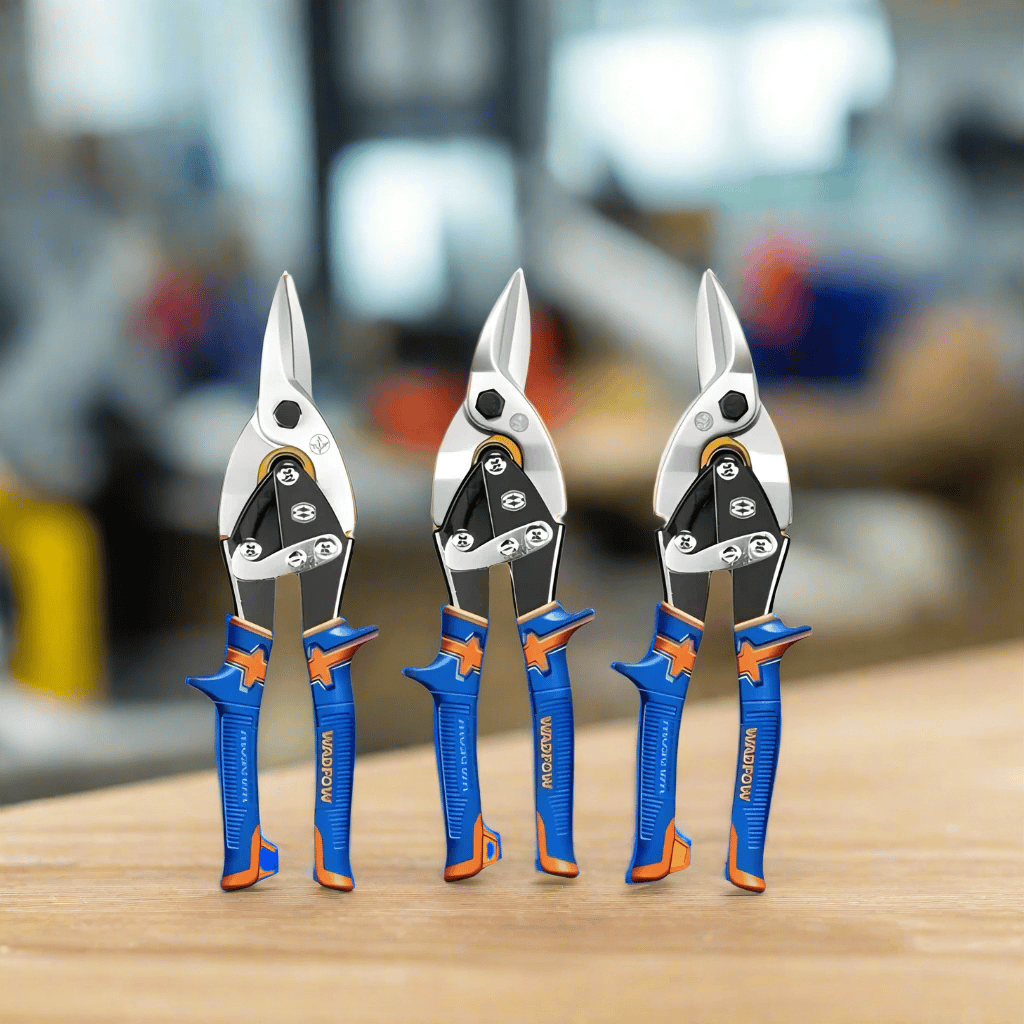 Wadfow Hand Saws & Cutting Tools Wadfow 3 Pieces Aviation Snip Set -  WAS0403