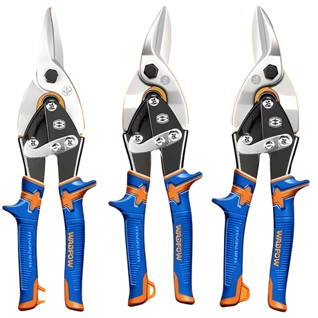 Wadfow Hand Saws & Cutting Tools Wadfow 3 Pieces Aviation Snip Set -  WAS0403
