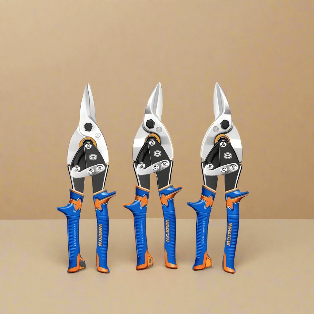 Wadfow Hand Saws & Cutting Tools Wadfow 3 Pieces Aviation Snip Set -  WAS0403