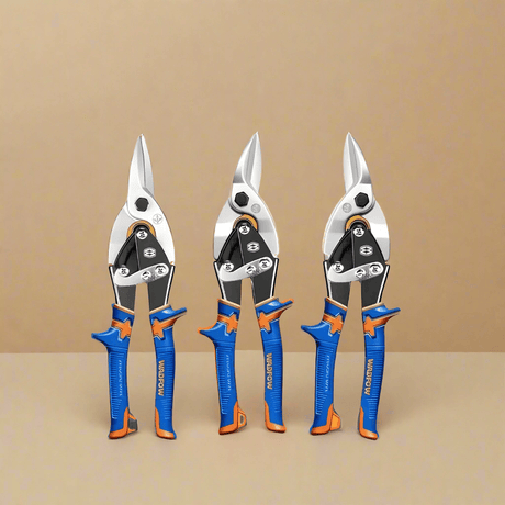 Wadfow Hand Saws & Cutting Tools Wadfow 3 Pieces Aviation Snip Set -  WAS0403