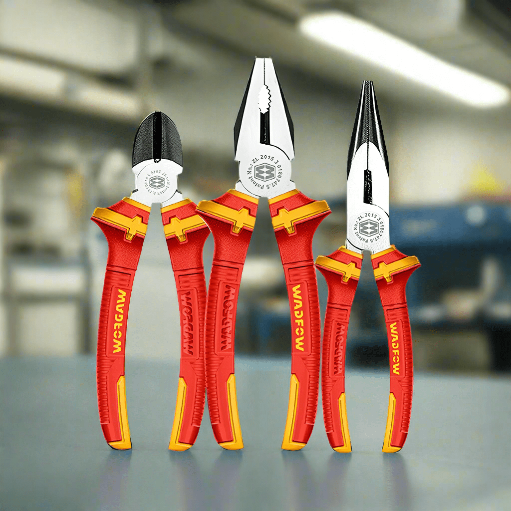 Wadfow Pliers Wadfow 3 Pieces Insulated Plier Set - WPS0633