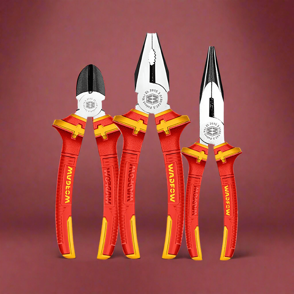 Wadfow Pliers Wadfow 3 Pieces Insulated Plier Set - WPS0633