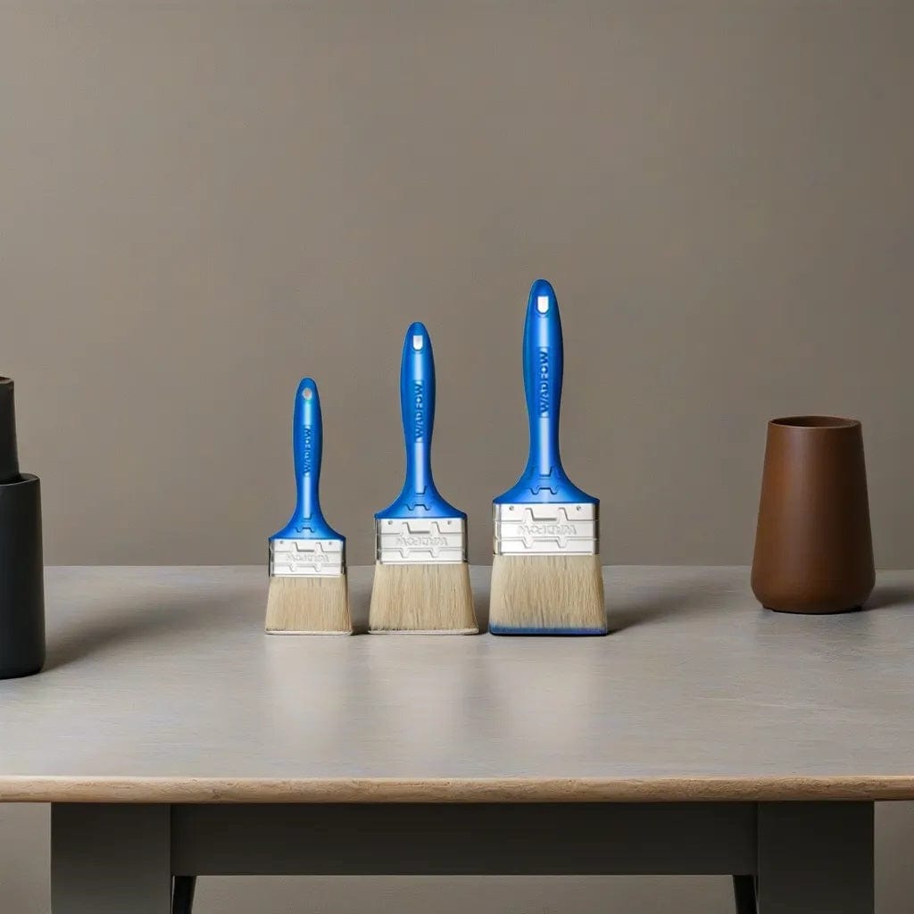 Wadfow Paint Tools & Equipment Wadfow 3 Pieces Paint Brush for Oil Based Paint with Plastic Handle - WPB1932