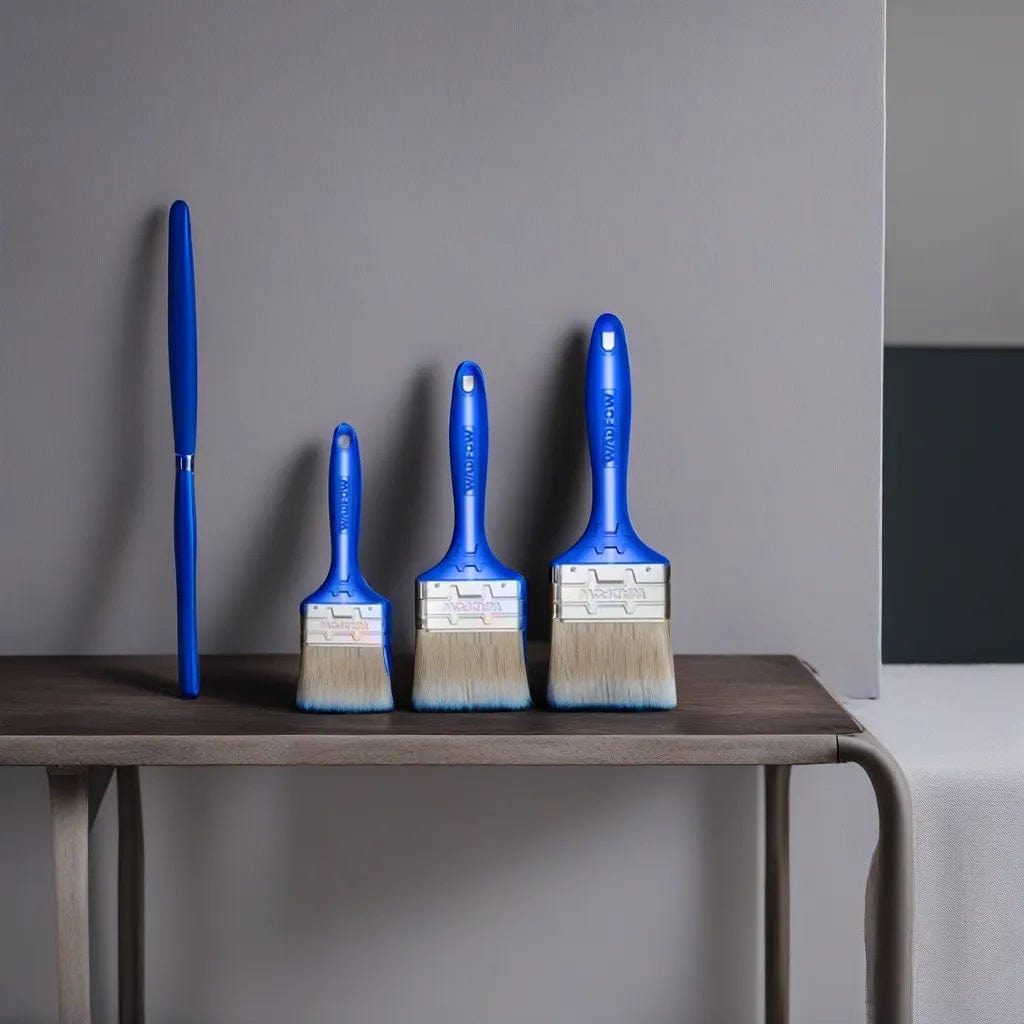 Wadfow Paint Tools & Equipment Wadfow 3 Pieces Paint Brush for Oil Based Paint with Plastic Handle - WPB1932