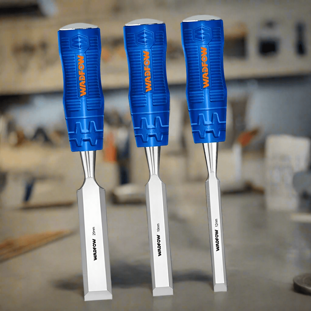 Wadfow Chisels Files Planes & Punches Wadfow 3 Pieces Wood Chisel Set - WWC2203