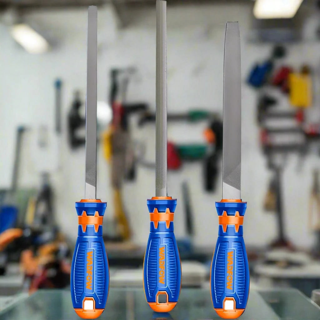 Wadfow Chisels Files Planes & Punches Wadfow 3 Pieces Wood File Set - WSF1403