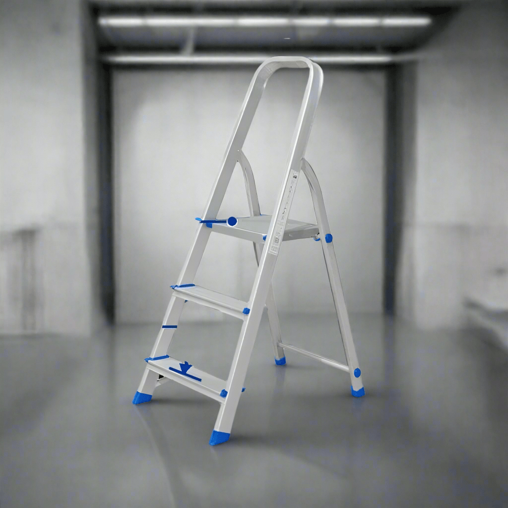Wadfow Ladder Wadfow 3 Step Aluminium Household Ladder - WLD3H03