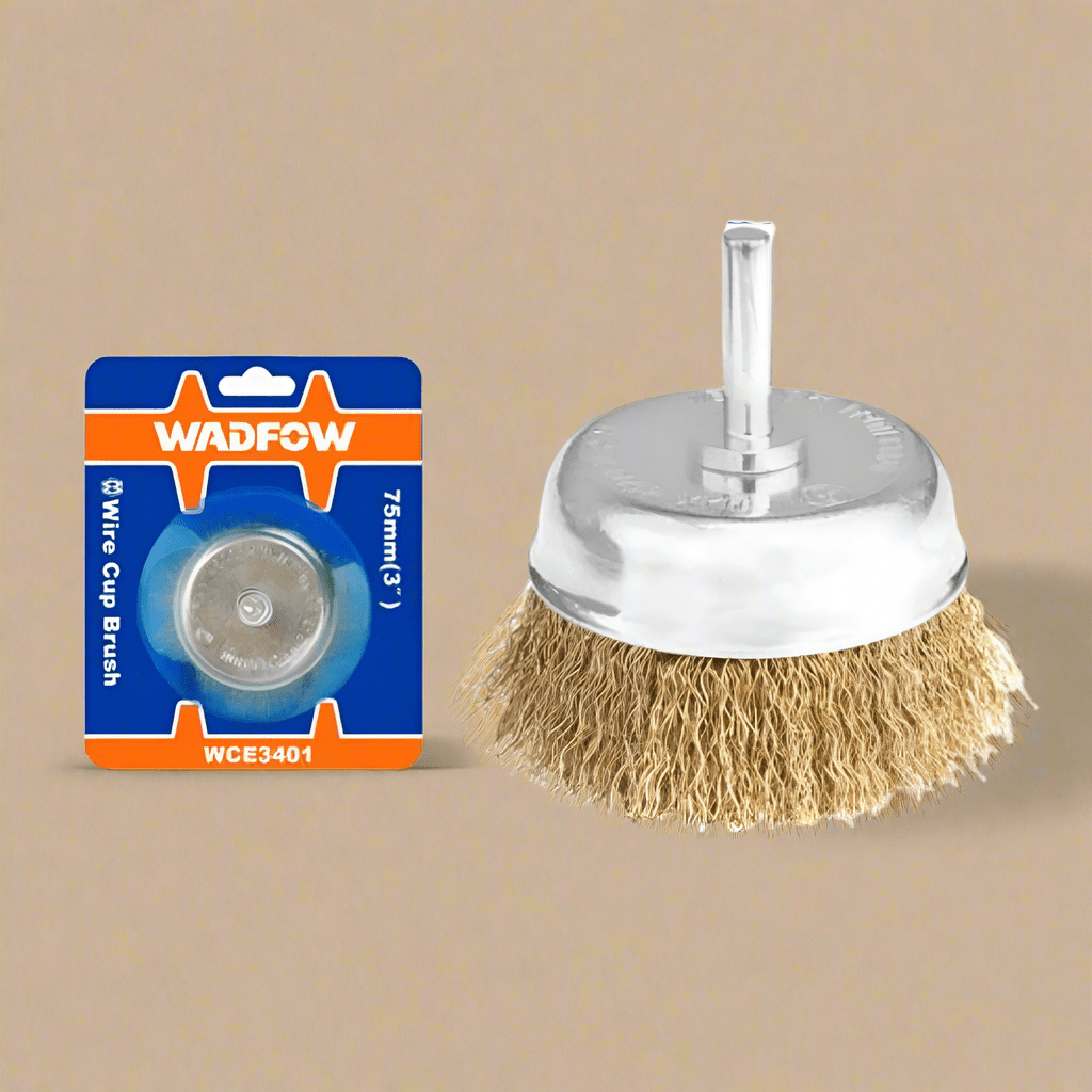 Wadfow Wire Wheels & Brushes Wadfow 3" Wire Cup Brush - WCE3401