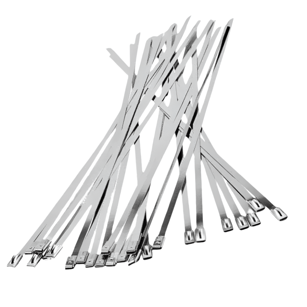 Wadfow Fasteners Wadfow 300mm Stainless Steel Cable Ties - WFZ30046