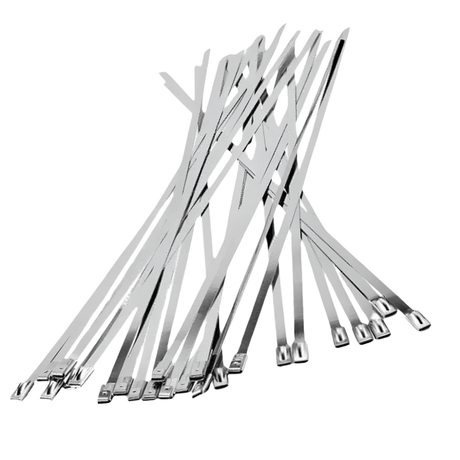Wadfow Fasteners Wadfow 300mm Stainless Steel Cable Ties - WFZ30046