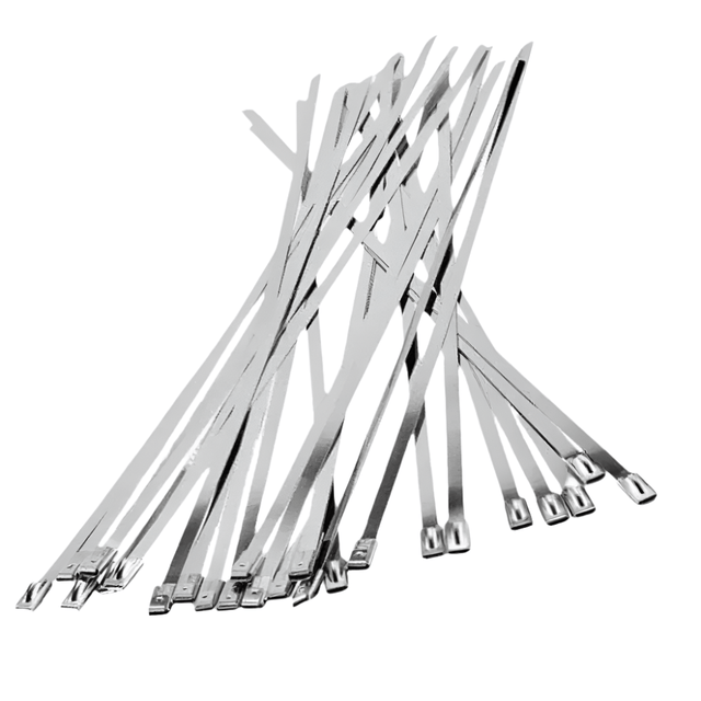 Wadfow Fasteners Wadfow 300mm Stainless Steel Cable Ties - WFZ30046