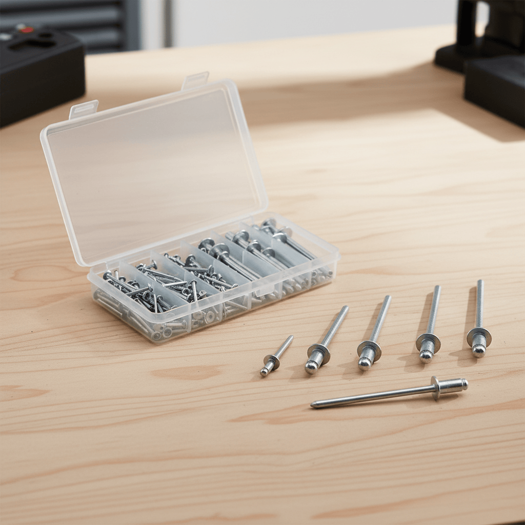 Wadfow Blind Rivet Assortment Set Wadfow 320-Piece Blind Rivet Assortment Set - WREZ511
