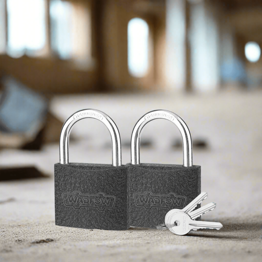 Wadfow Padlocks & Accessories Wadfow 38mm 2 Pieces Key-Alike Iron Padlock Set - WPD5442