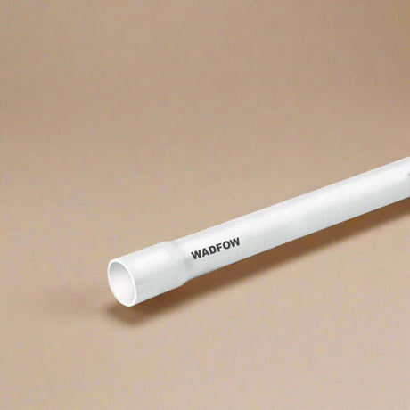 Wadfow Plumbing Parts & Fittings Wadfow 3m PVC Pipe ½", ¾" & 1" - WVH1F12, WVH1F14 & WVH1F11