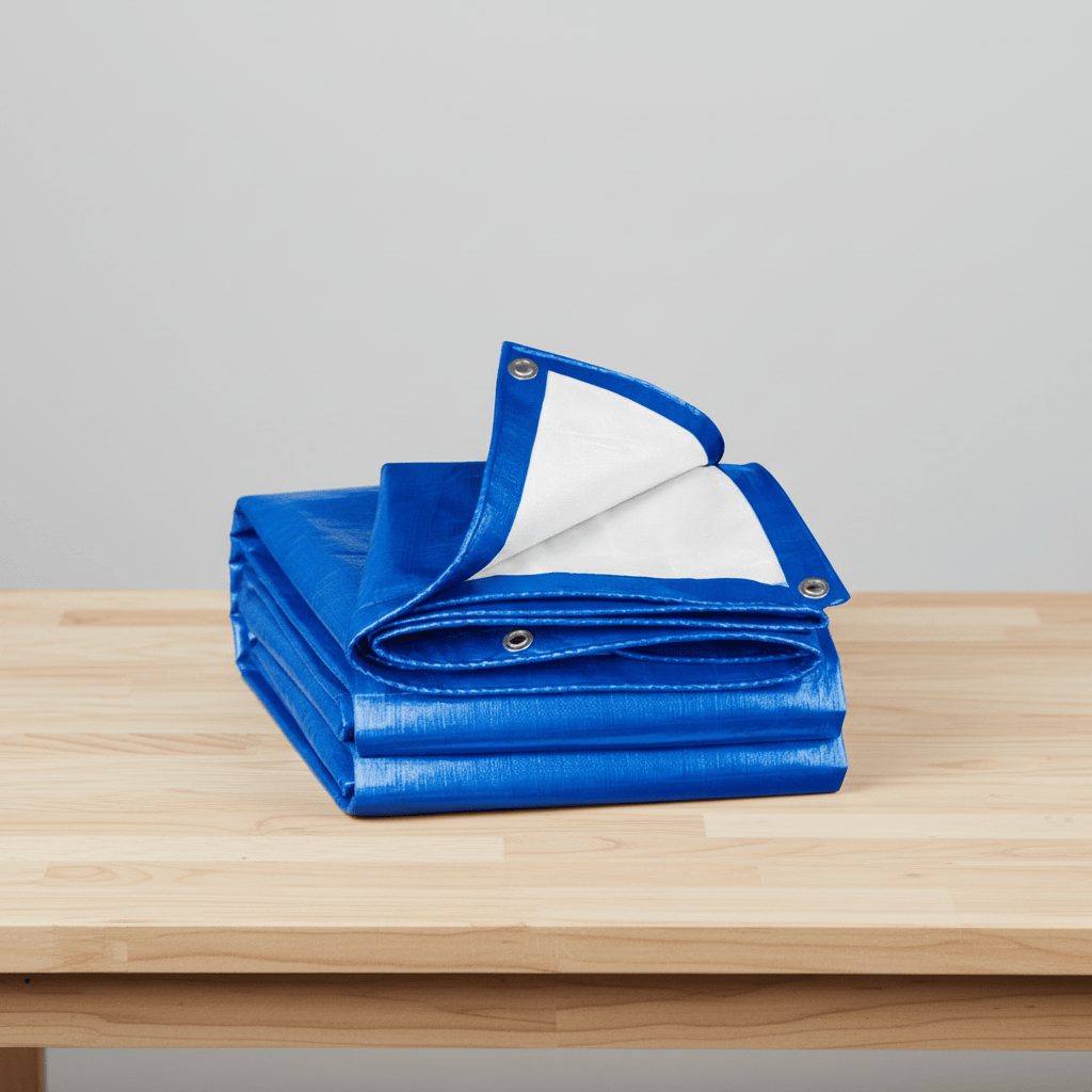 Wadfow Paint Tools & Equipment Wadfow 3m x 3m Waterproof Polyethylene Tarp 110g/m² - WTQ1133