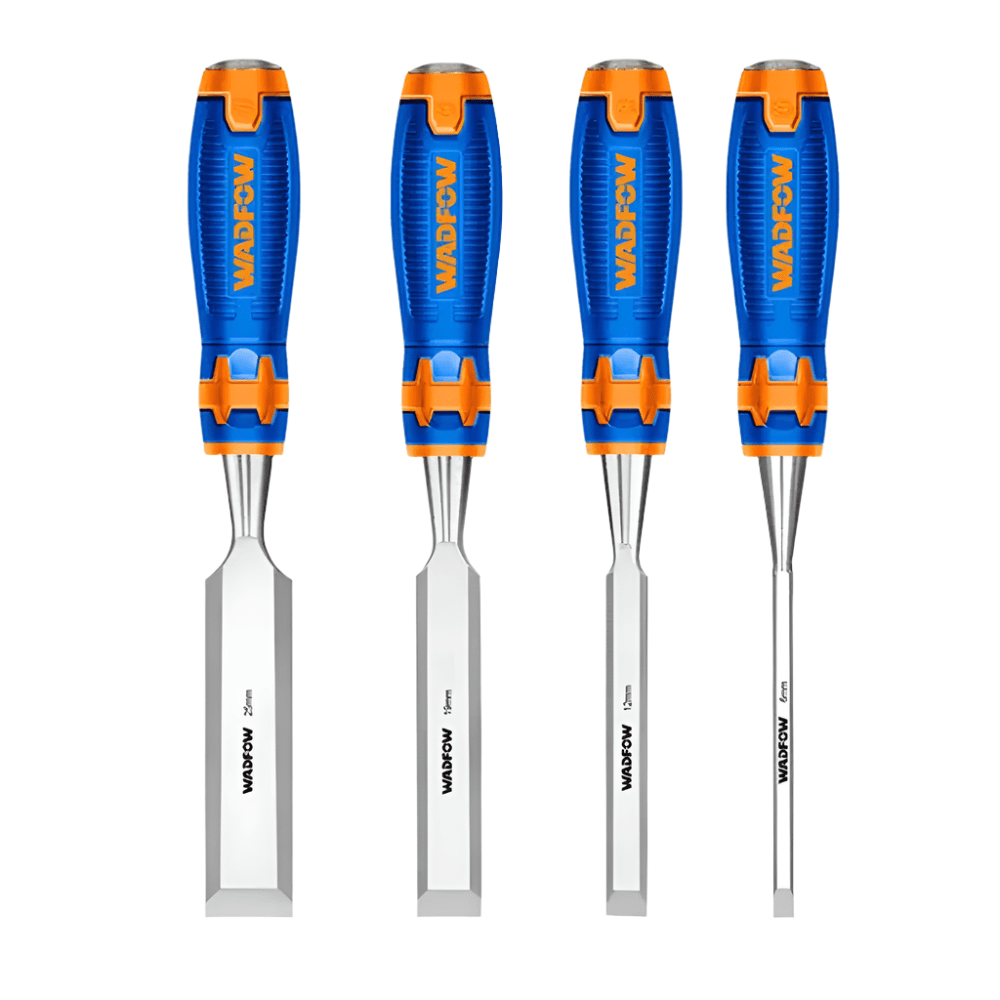 Wadfow Chisels Files Planes & Punches Wadfow 4 Pieces Wood Chisel Set - WWC2204