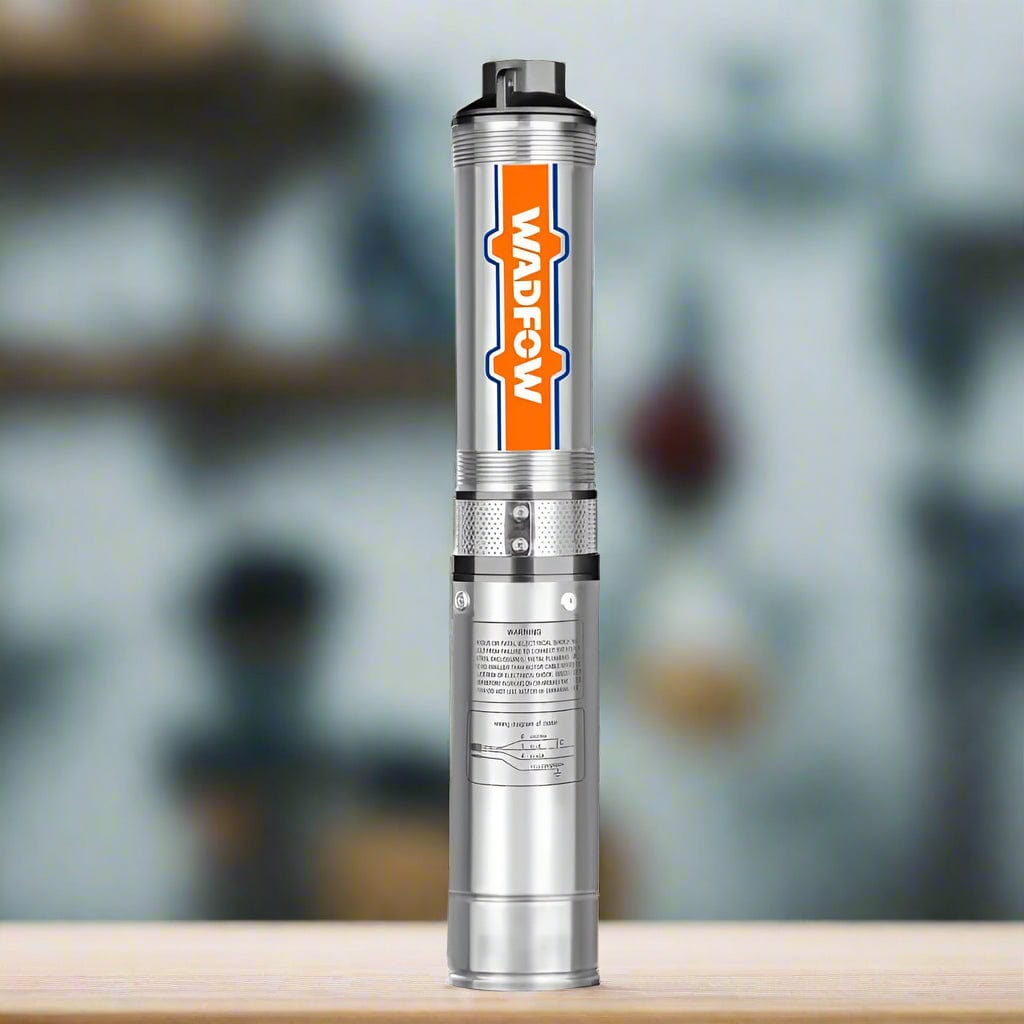 Wadfow Deep Well Pumps Wadfow 4" Stainless Steel Deep Well Pump - 0.5HP, 0.75HP, 1.0HP & 1.5HP