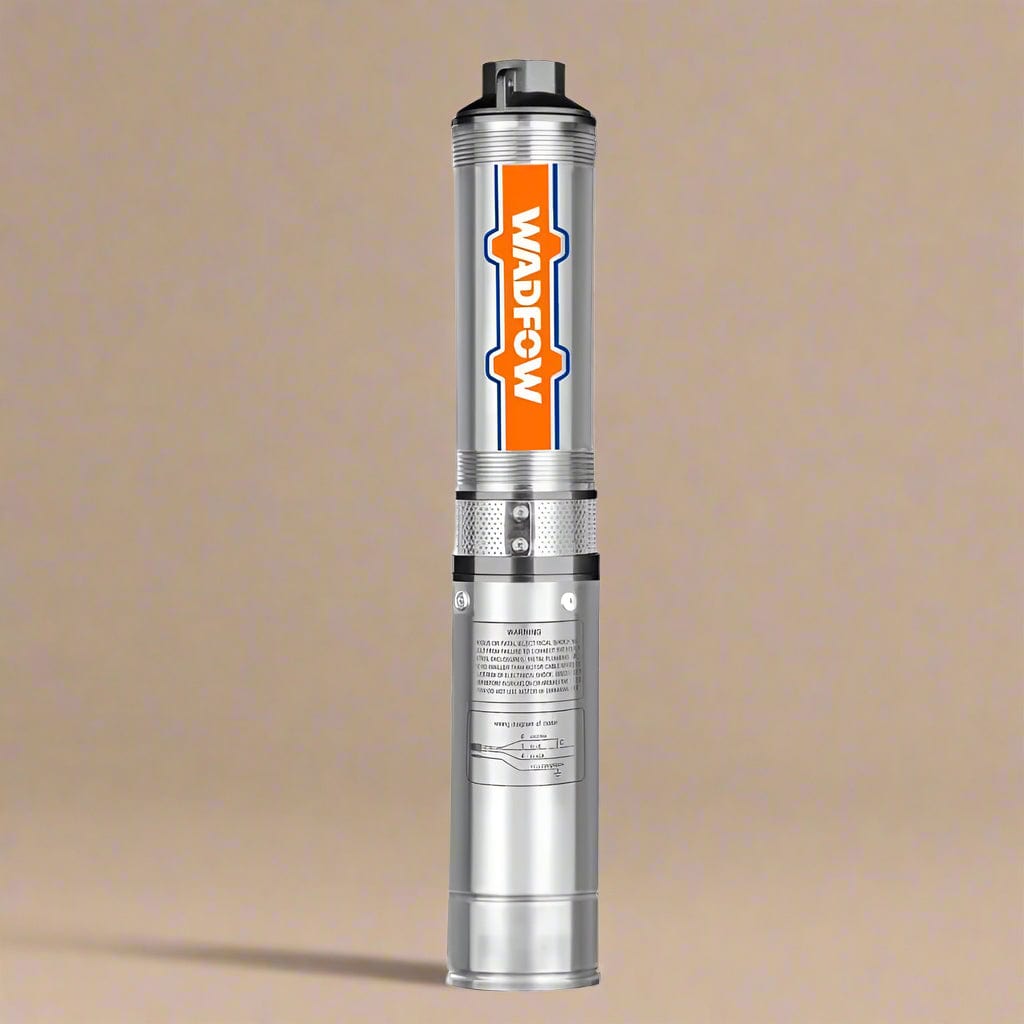 Wadfow Deep Well Pumps Wadfow 4" Stainless Steel Deep Well Pump - 0.5HP, 0.75HP, 1.0HP & 1.5HP