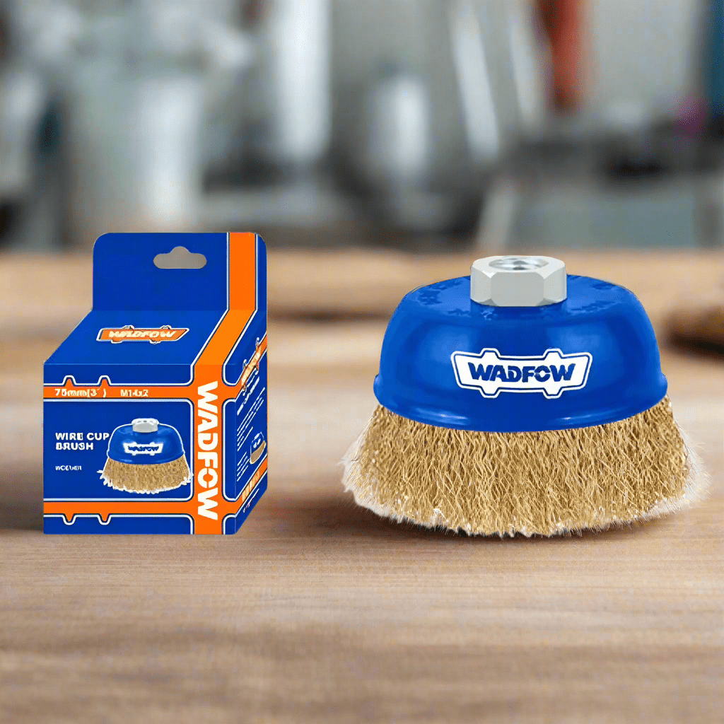 Wadfow Wire Wheels & Brushes Wadfow 4" Wire Cup Brush - WCE1402