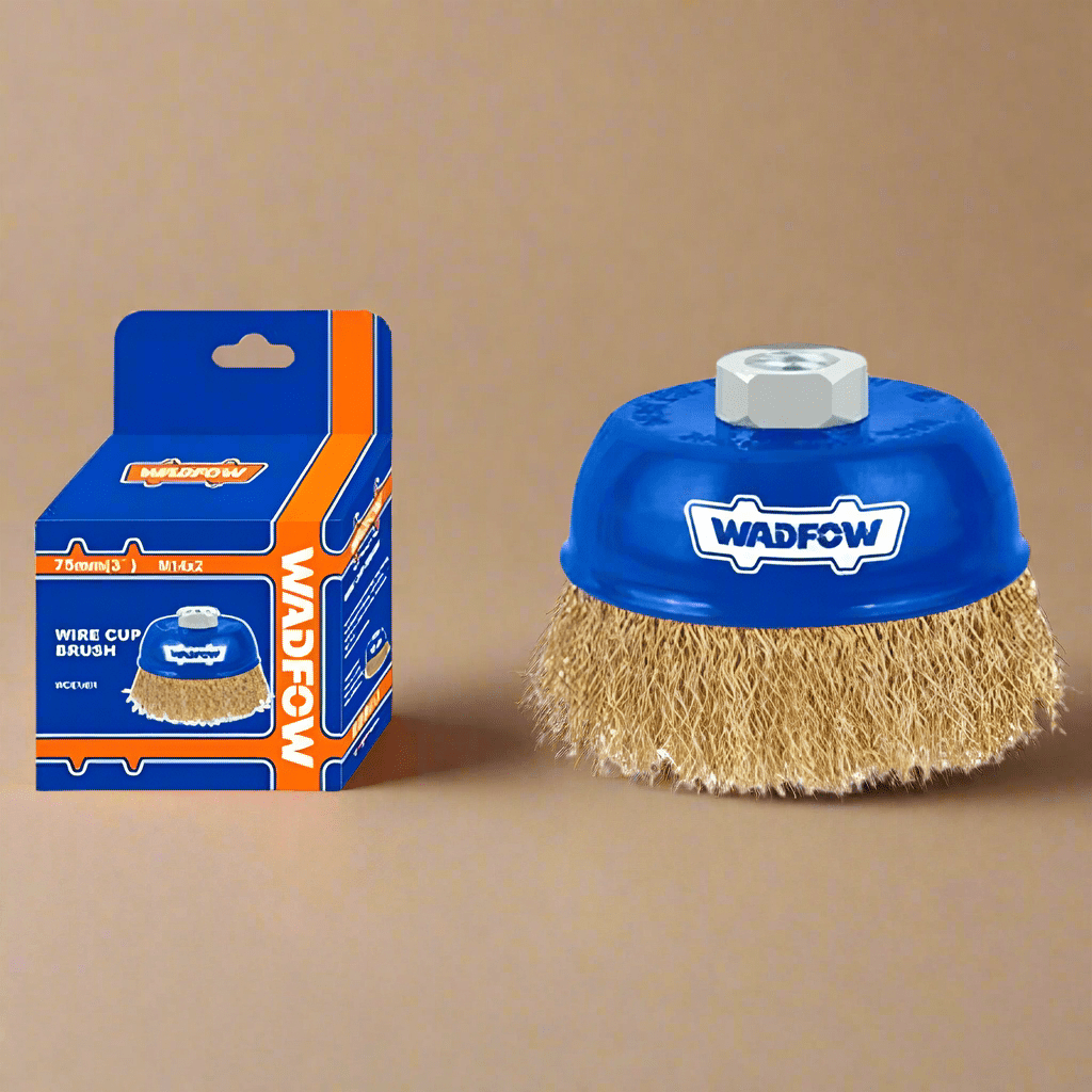 Wadfow Wire Wheels & Brushes Wadfow 4" Wire Cup Brush - WCE1402