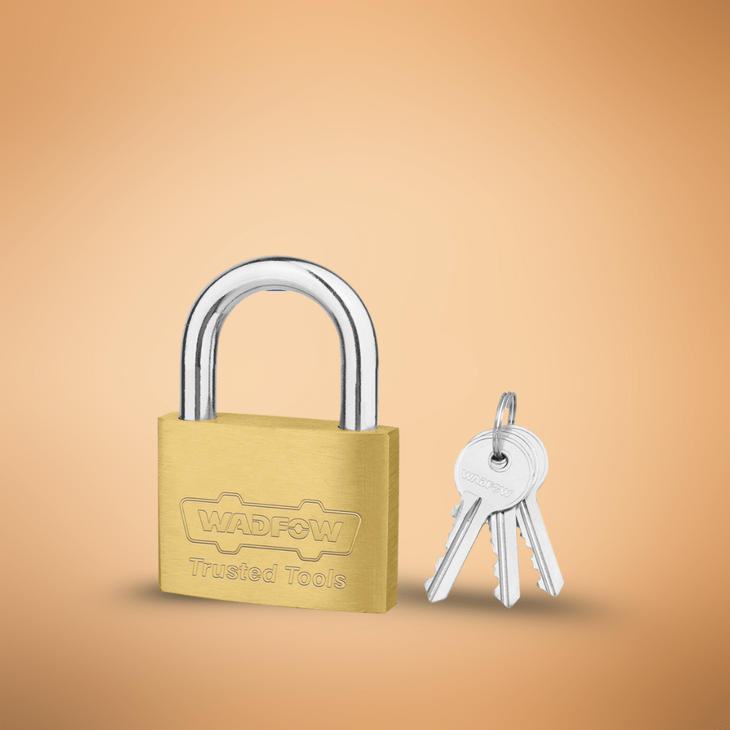 Wadfow Padlocks & Accessories Wadfow 40mm Brass Padlock - WPD1440