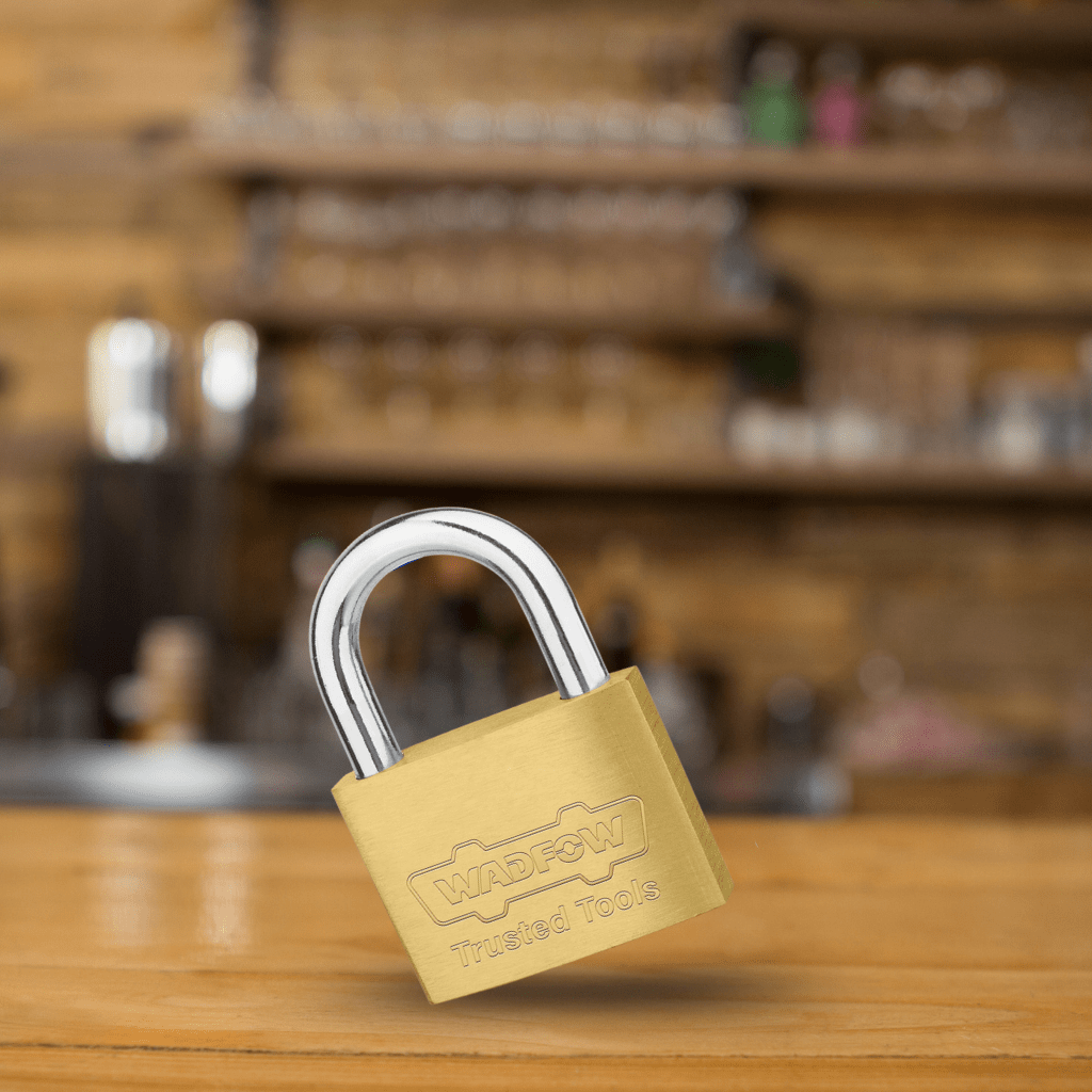 Wadfow Padlocks & Accessories Wadfow 40mm Brass Padlock - WPD1440