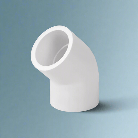 Wadfow Plumbing Parts & Fittings Wadfow 45° PVC Elbow 3/4" & 1" - WVL1824 & WVL1821