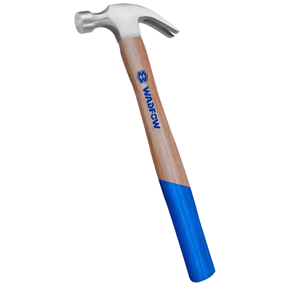 Wadfow Hammers Mallets & Sledges Wadfow 450g Claw Hammer With Hardwood handle - WMB3316