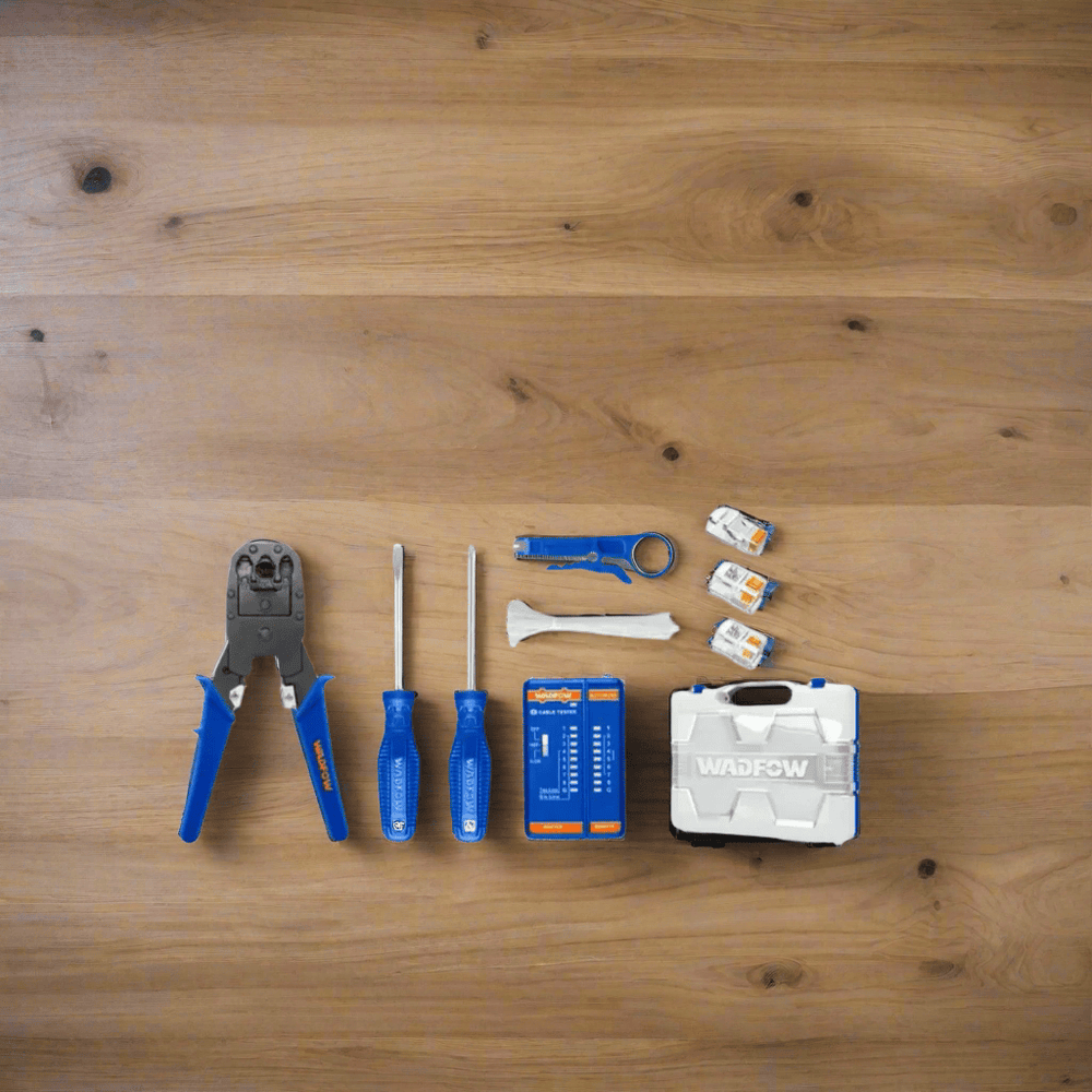 Wadfow Tool Set Wadfow 46-Piece Modular Plug Crimper Set -  WHS2B46