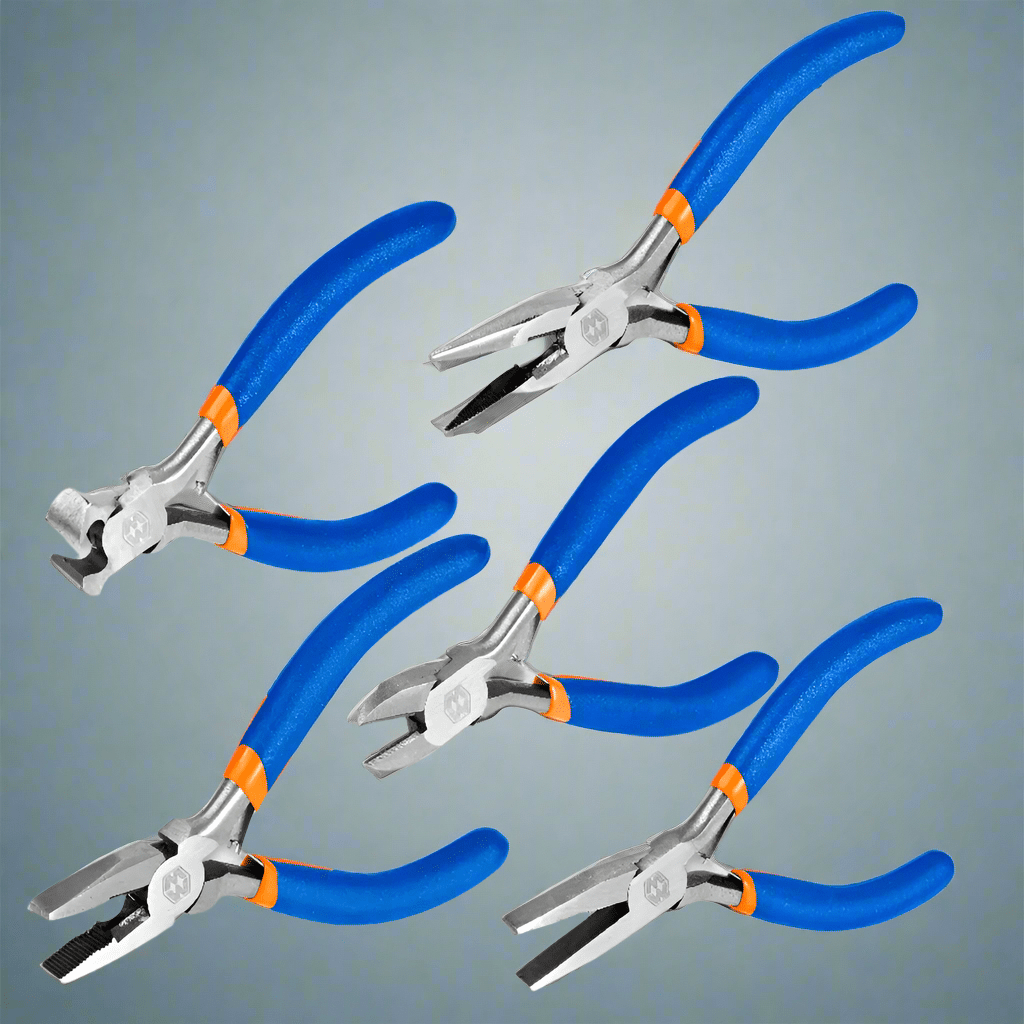 Wadfow Pliers Wadfow 5 Pieces Mini Plier Set - WPS1615