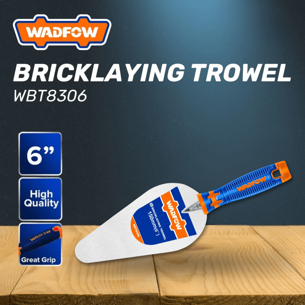 Wadfow Specialty Hand Tools Wadfow 6" Bricklaying Trowel - WBT8306