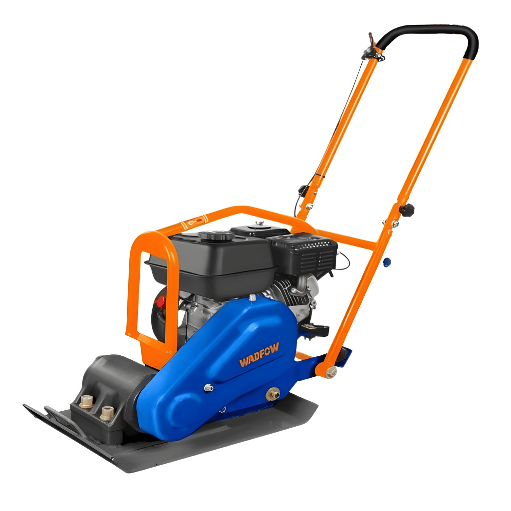 Wadfow Construction Equipment Wadfow 60kg Gasoline Plate Compactor 6.5HP with 10.5kN Force - WPM2A060